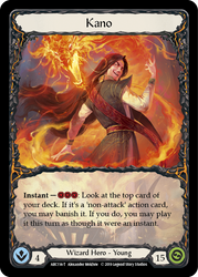 Kano // Nebula Blade [ARC114-T // ARC077-T] 1st Edition Normal