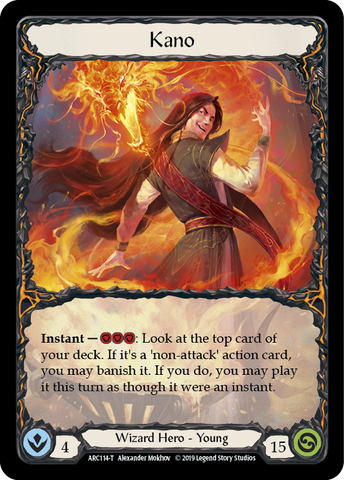 Kano // Nebula Blade [ARC114-T // ARC077-T] 1st Edition Normal