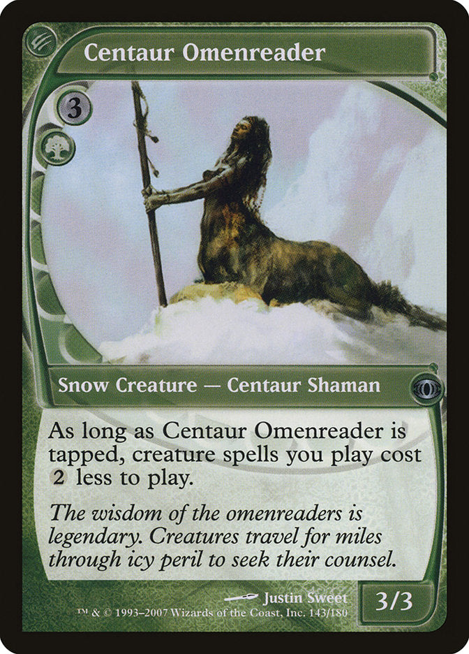 Centaur Omenreader [Future Sight]