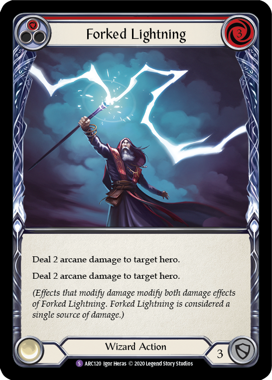 Forked Lightning [ARC120] Unlimited Edition Rainbow Foil