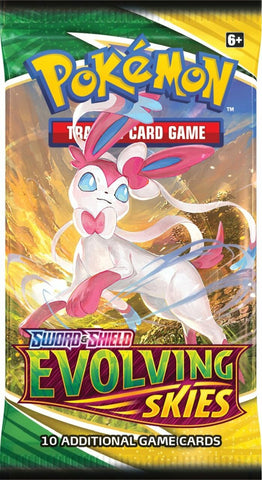 Pokemon- Sword & Shield Evolving Skies Booster Pack