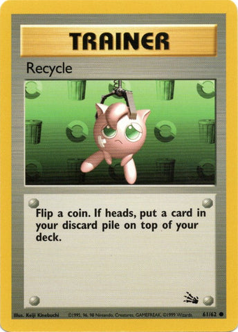 Recycle (61/62) [Fossil Unlimited]