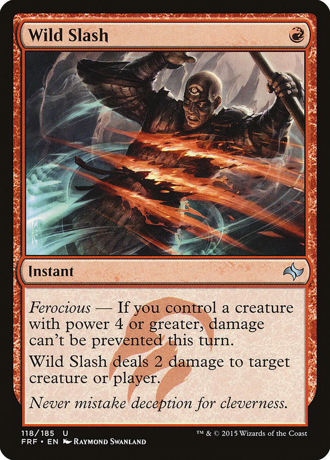 Wild Slash [Fate Reforged]