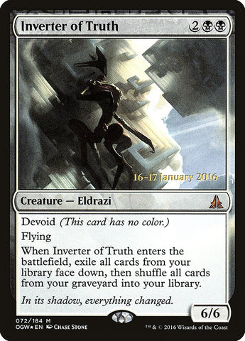 Inverter of Truth [Oath of the Gatewatch Prerelease Promos]