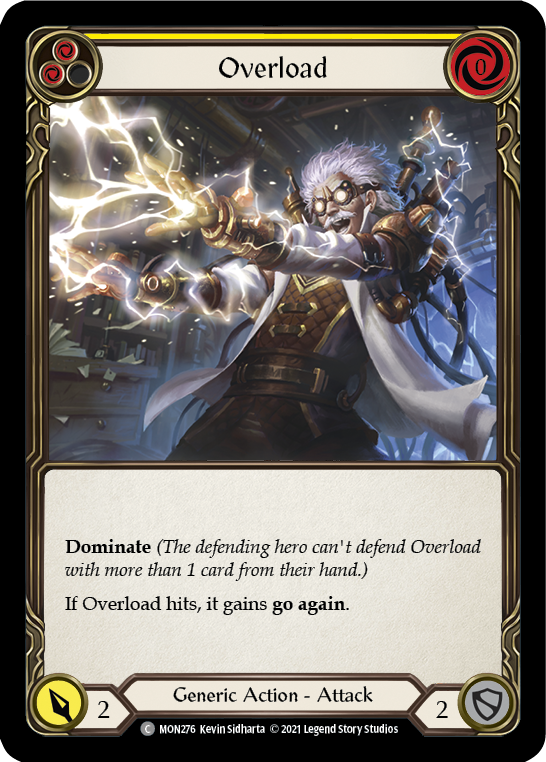 Overload (Yellow) [MON276] 1st Edition Normal