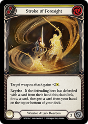 Stroke of Foresight (Yellow) [WTR139-C] Alpha Print Normal