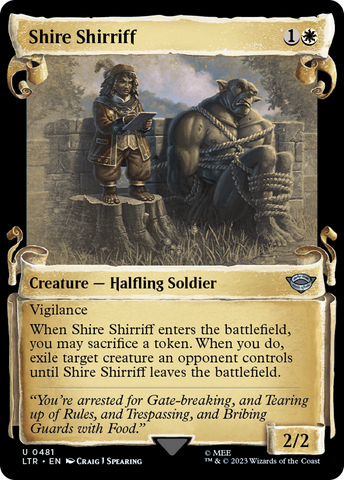 Shire Shirriff [The Lord of the Rings: Tales of Middle-Earth Showcase Scrolls]