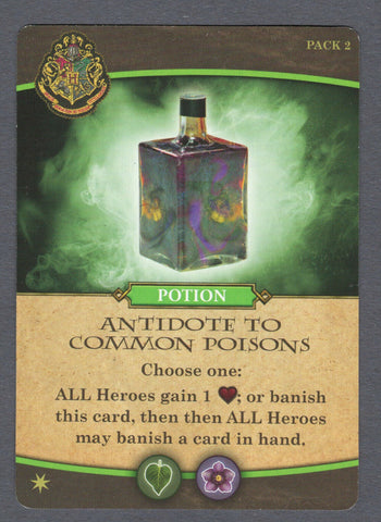 Harry Potter Hogwarts Battle- Promo Card Antidote to Common poisons