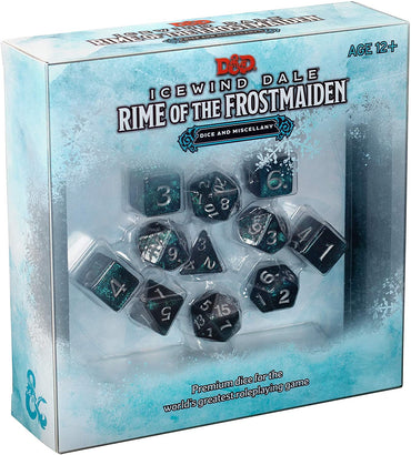 D&D- Icewind Dale: Rime of the Frostmaiden: Dice Set