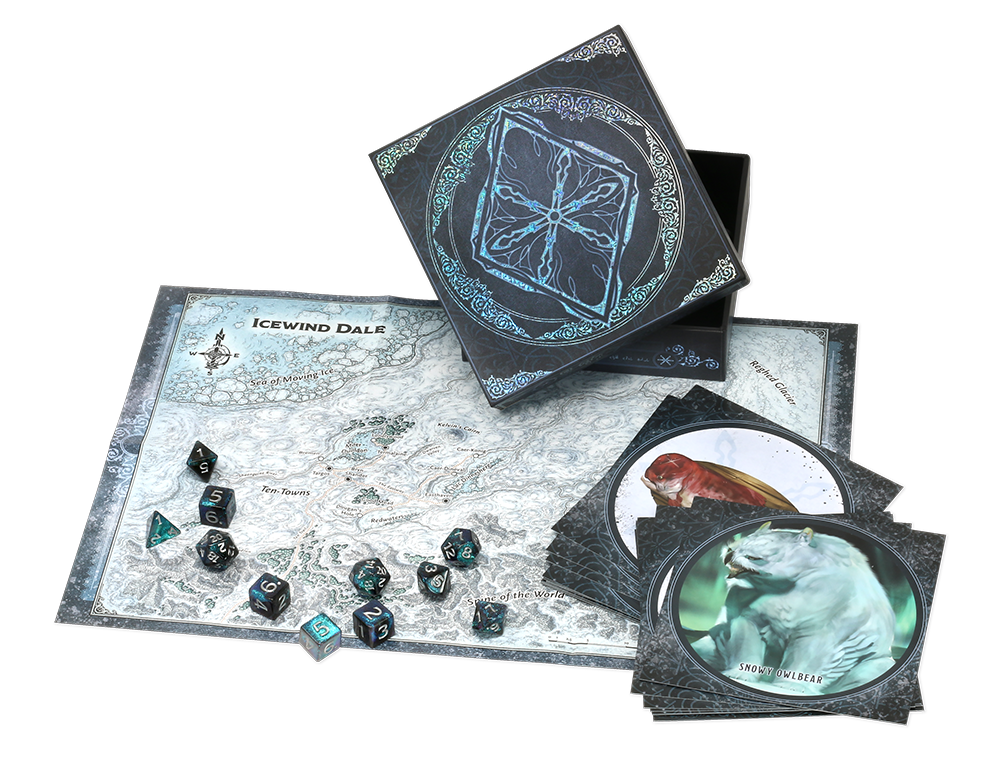 D&D- Icewind Dale: Rime of the Frostmaiden: Dice Set