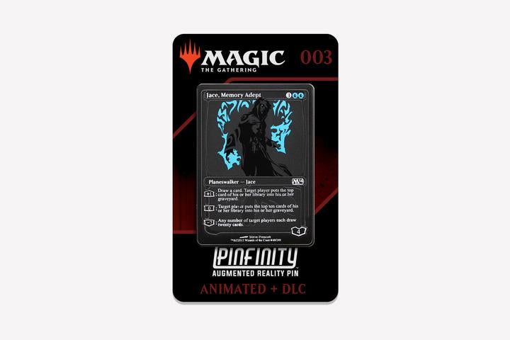 Pinfinity- MTG Planeswalker Jace Augmented reality collectible pin