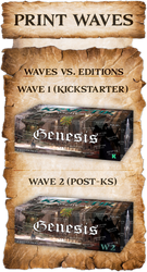 Kryptik- Genesis Booster box ( Kickstarter version WAVE 1 )