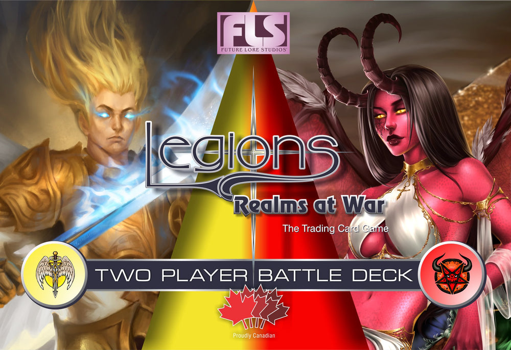 Legions Realms at War- 2 Player Starter Deck- 1st. Edt. Box (Out of Print)
