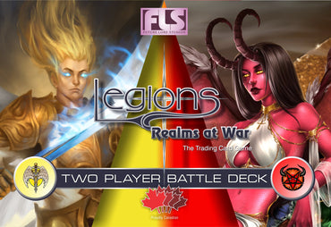 Legions Realms at War- 2 Player Starter Deck- 1st. Edt. Box (Out of Pirint)