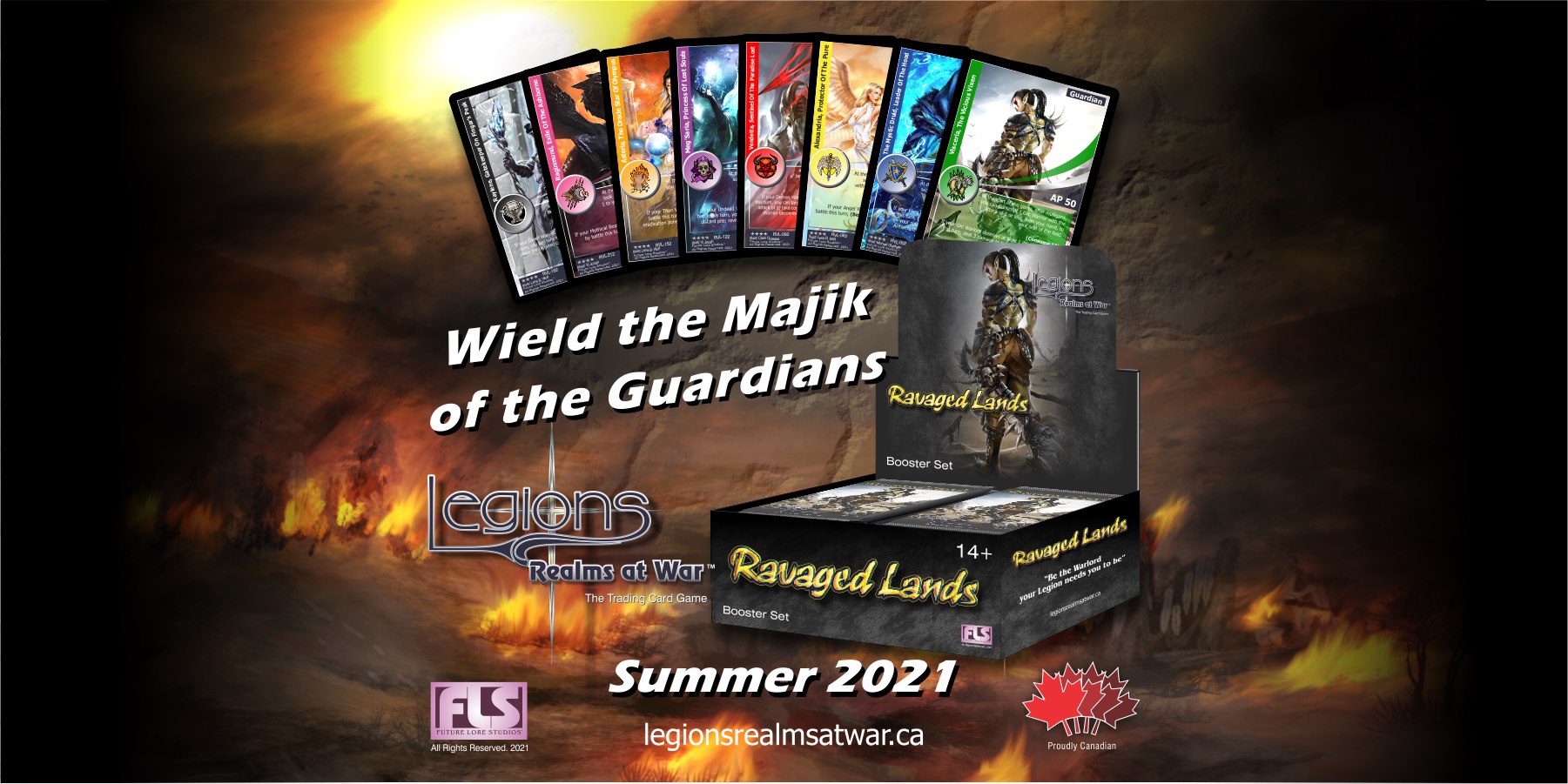 Legions Realms at War- Ravaged Lands 1st. Edt. Booster Box (Out of Print) Legions Realms at War- Ravaged Lands 1st. Edt. Booster Box (Out of Print)