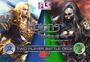 Legions Realms at War- 2 Player Starter Deck- 1st. Edt. Box (Out of Pirint)