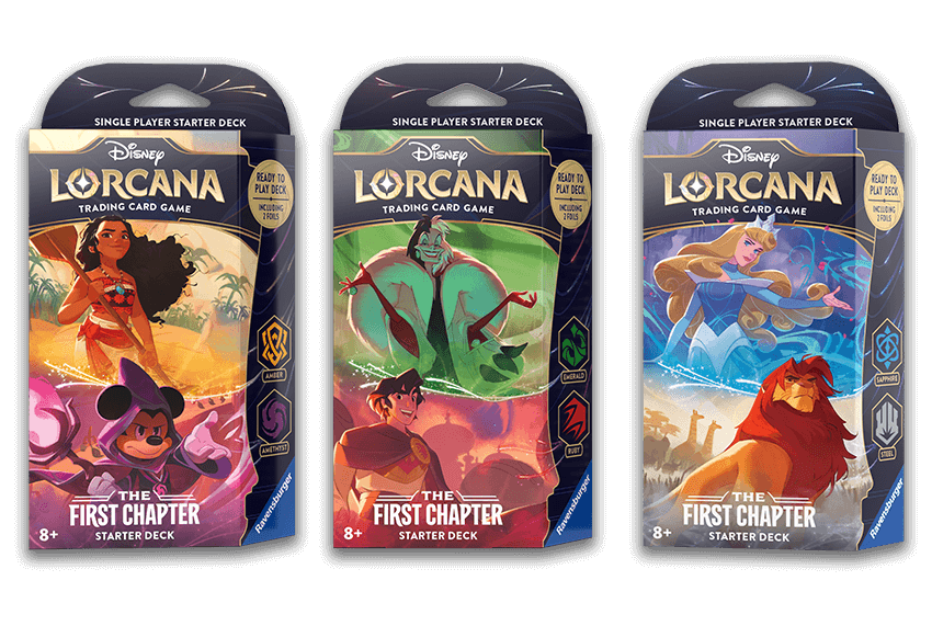 Disney- Lorcana: The First Chapter Starter Decks