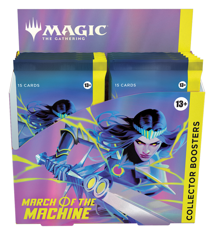 MTG- MARCH OF THE MACHINE - COLLECTOR booster box 195166208350