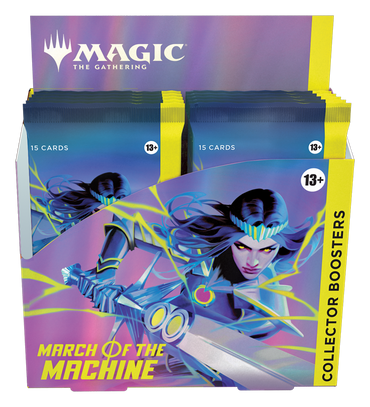 MTG- MARCH OF THE MACHINE - COLLECTOR booster box 195166208350