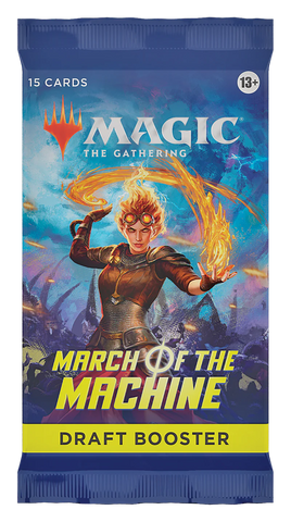 MTG- MARCH OF THE MACHINE - DRAFT booster Pack 195166207087