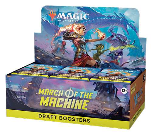 MTG- MARCH OF THE MACHINE - Draft booster box 95166207094