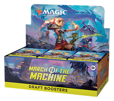 MTG- MARCH OF THE MACHINE - Draft booster box 95166207094
