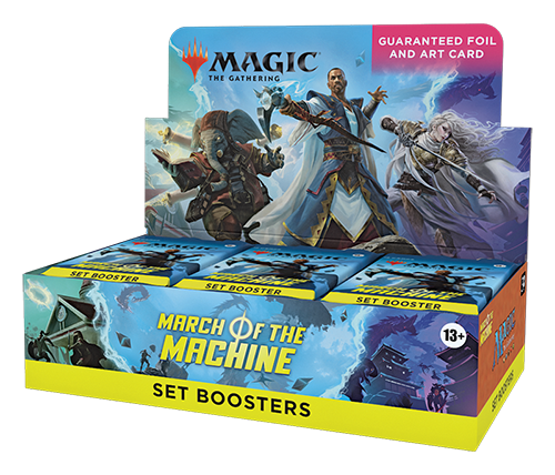 MTG- MARCH OF THE MACHINE - SET booster box 195166207247