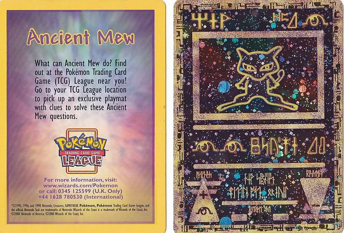 Ancient Mew (New in original wrap) [Miscellaneous Cards & Products]