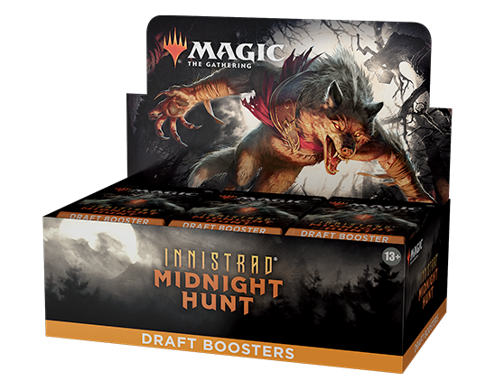 MTG- Innistrad : Midnight Hunt DRAFT booster box