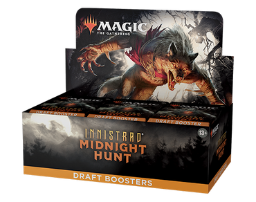 MTG- Innistrad : Midnight Hunt DRAFT booster box