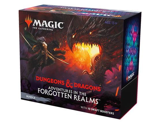 MTG- Adventures in the Forgotten Realms BUNDLE  box