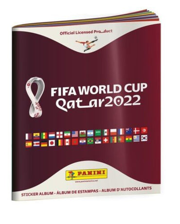 2022 PANINI FIFA WORLD CUP SOCCER STICKER BOOK