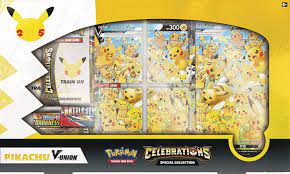 Pokemon- CELEBRATIONS - SPECIAL COLLECTION - PIKACHU V-UNION  UPC0820650809156