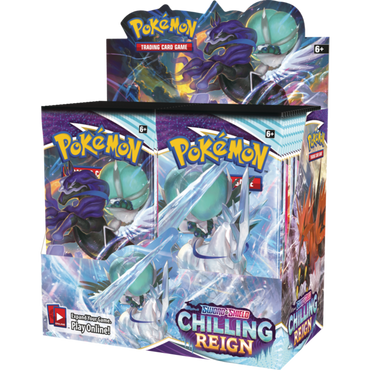 Pokemon- Sword & Shield Chilling Reign Booster box