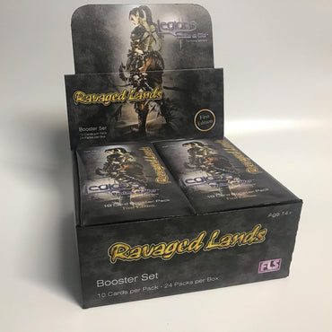 Legions Realms at War- Ravaged Lands 1st. Edt. Booster Box (Out of Print)