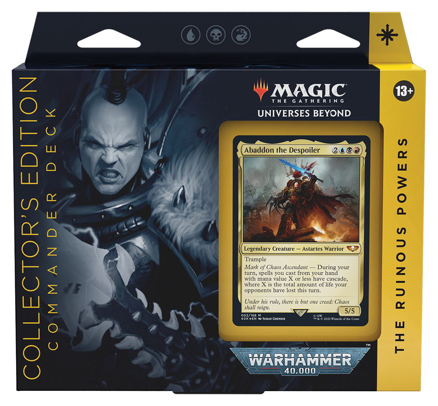 MTG- Warhammer 40K Commander Deck- Collector Edt.