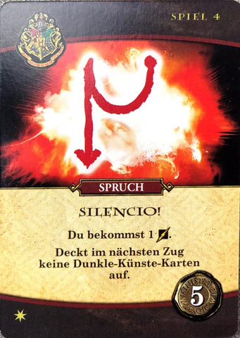Harry Potter Hogwarts Battle- Promo Card Silencio!