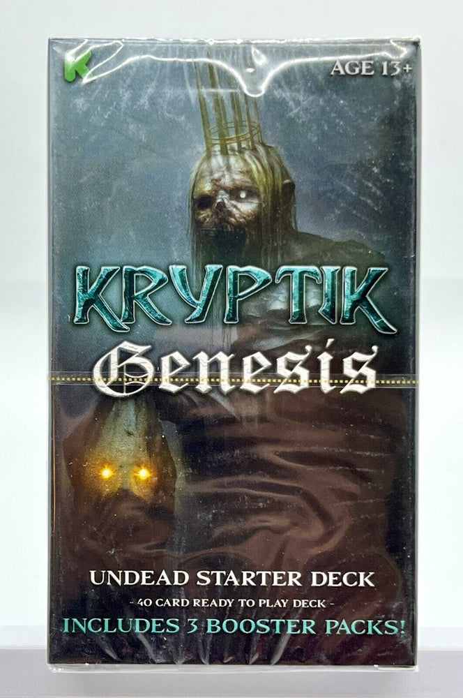 Kryptik- Genesis Kickstarter Starter Decks - WITH 3 BOOSTER PACKS