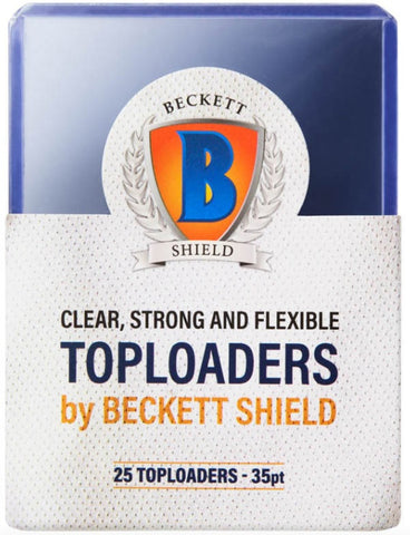Beckett- Top Loaders: 35 pt- 25 count