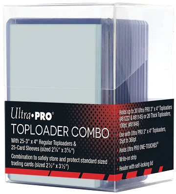 Ultra Pro- Top loader and Deck Box and Sleeve Combo