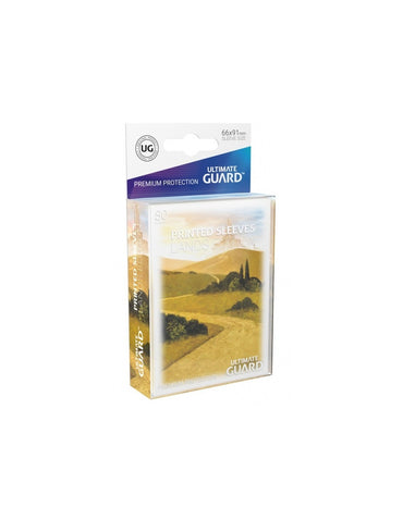 Ultimate Guard- printed Sleeves Lands Edt. 80 Count