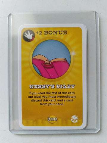 Munchkin Ducktales- Webby's Diary promo card