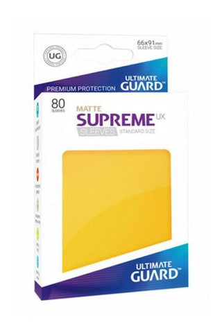 Ultimate Guard- Supreme Sleeves MATTE UX 80 count